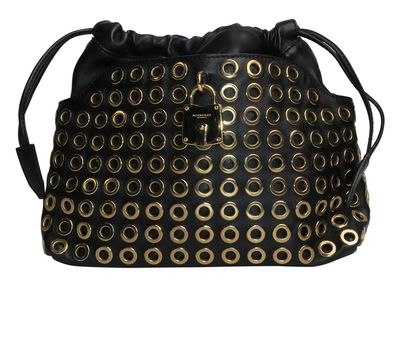 Burberry Prorsum Eyelet Bucket Bag, front view